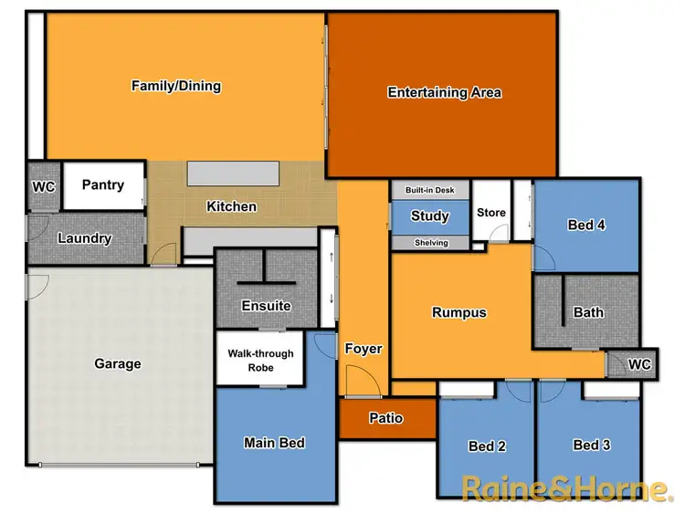 Floorplan of Homely house listing, 53 Lakeside Circuit, Dubbo NSW 2830