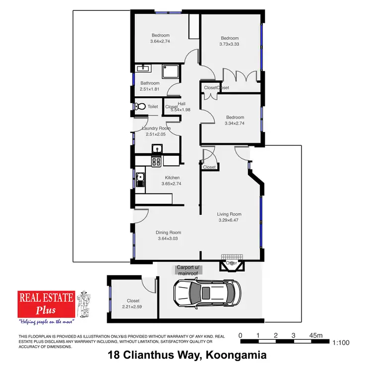 Floorplan of Homely house listing, 18 Clianthus Way, Koongamia WA 6056