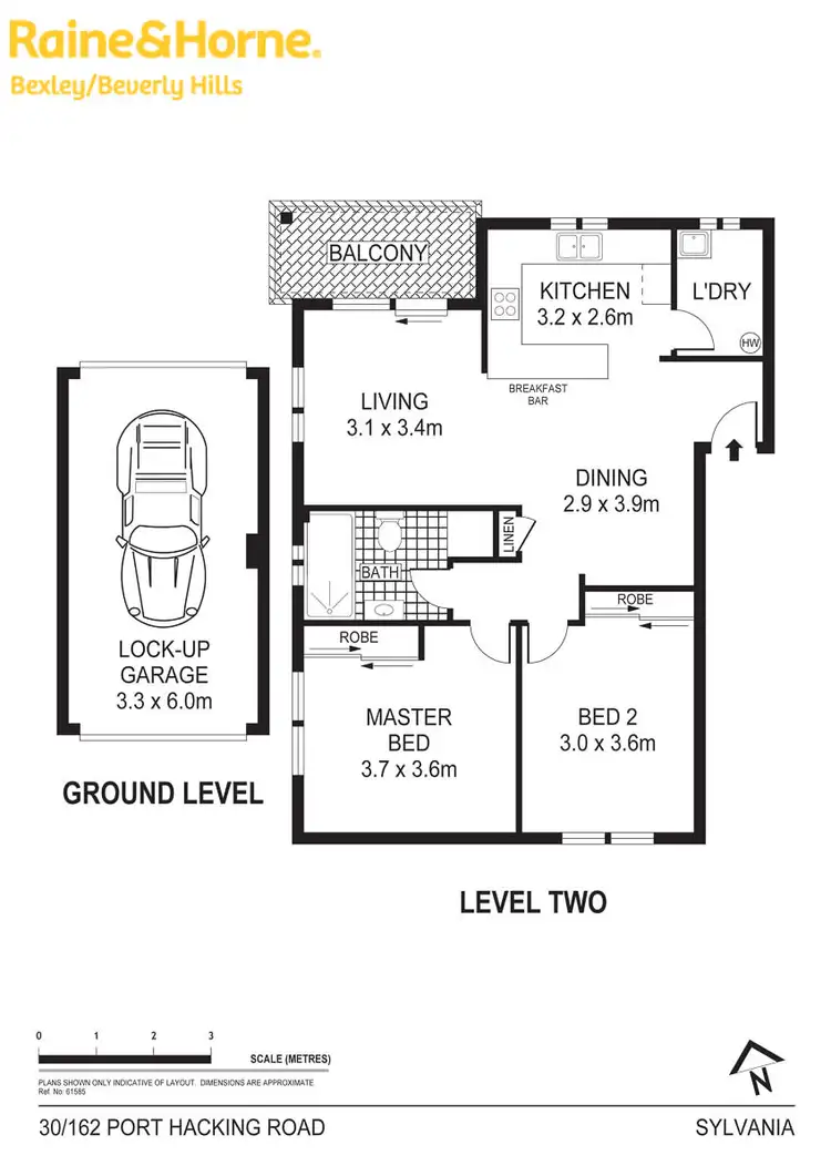 Floorplan of Homely unit listing, 30/162-164 Port Hacking Road, Sylvania NSW 2224