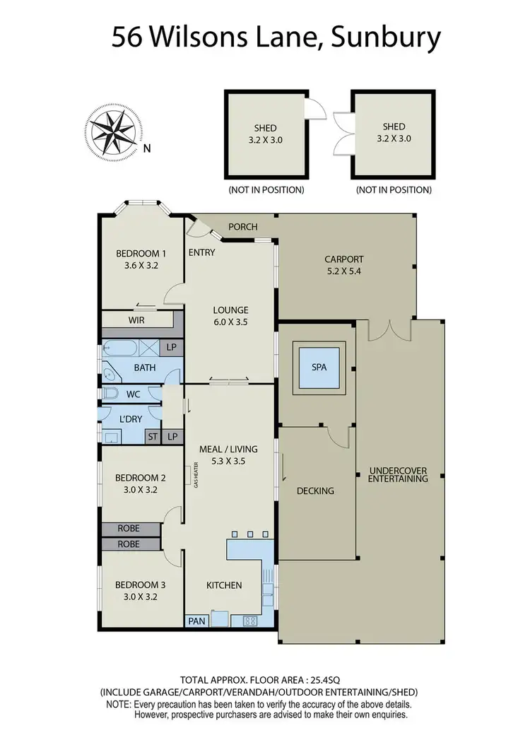Floorplan of Homely house listing, 56 Wilsons Lane, Sunbury VIC 3429