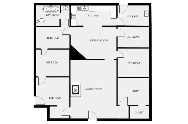 Floorplan of Homely house listing, 5-7 The Centreway, Red Cliffs VIC 3496