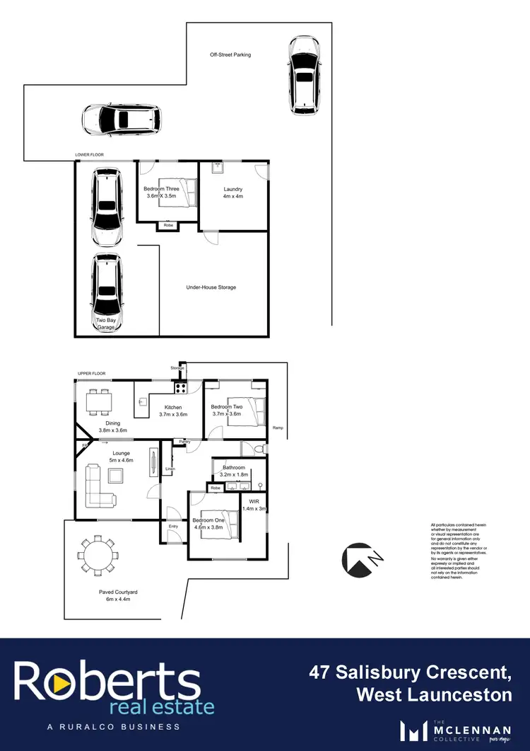 Floorplan of Homely house listing, 47 Salisbury Crescent, West Launceston TAS 7250