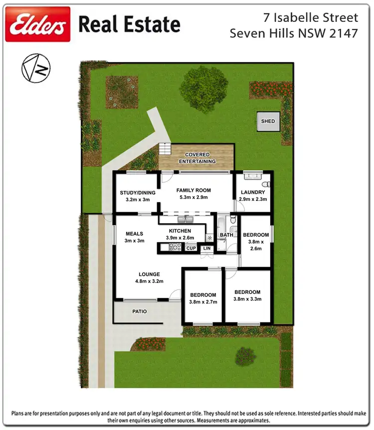 Floorplan of Homely house listing, 7 Isabelle Street, Seven Hills NSW 2147