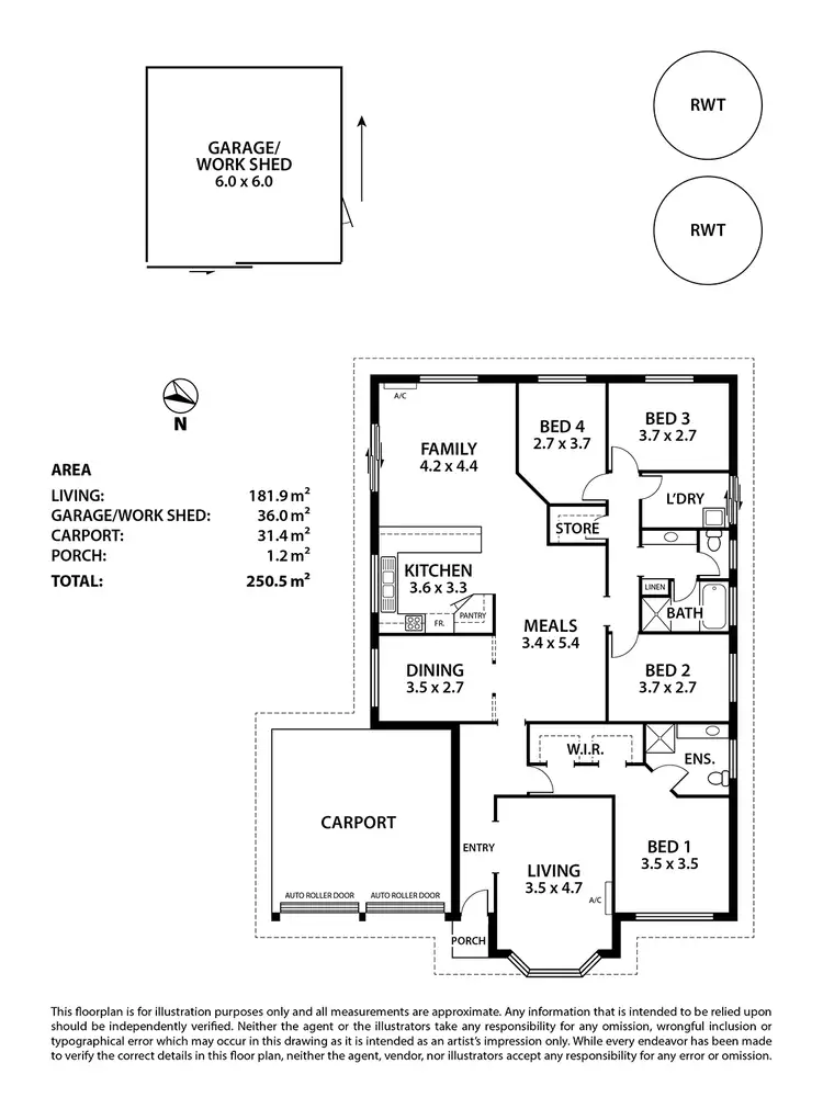 Floorplan of Homely house listing, 9 Jane Hamilton Road, Strathalbyn SA 5255