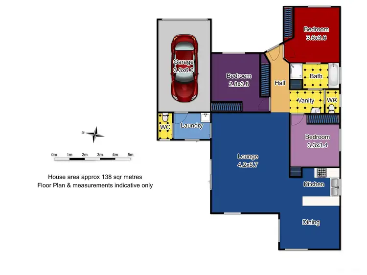 Floorplan of Homely house listing, 21A Discovery Drive, Orange NSW 2800