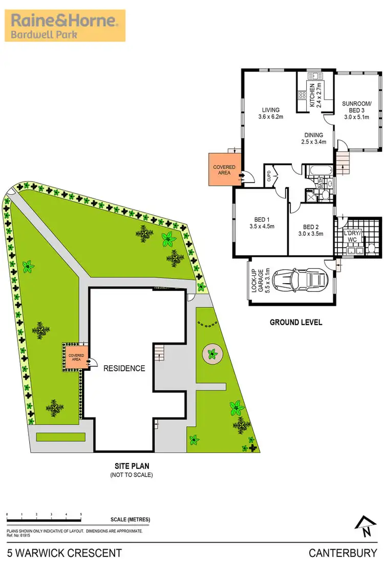 Floorplan of Homely house listing, 5 Warwick Crescent, Canterbury NSW 2193