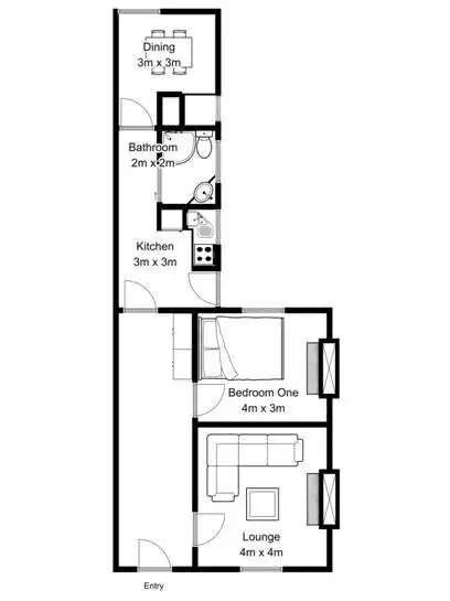 Floorplan of Homely house listing, 173 A & B Wellington Street, Launceston TAS 7250