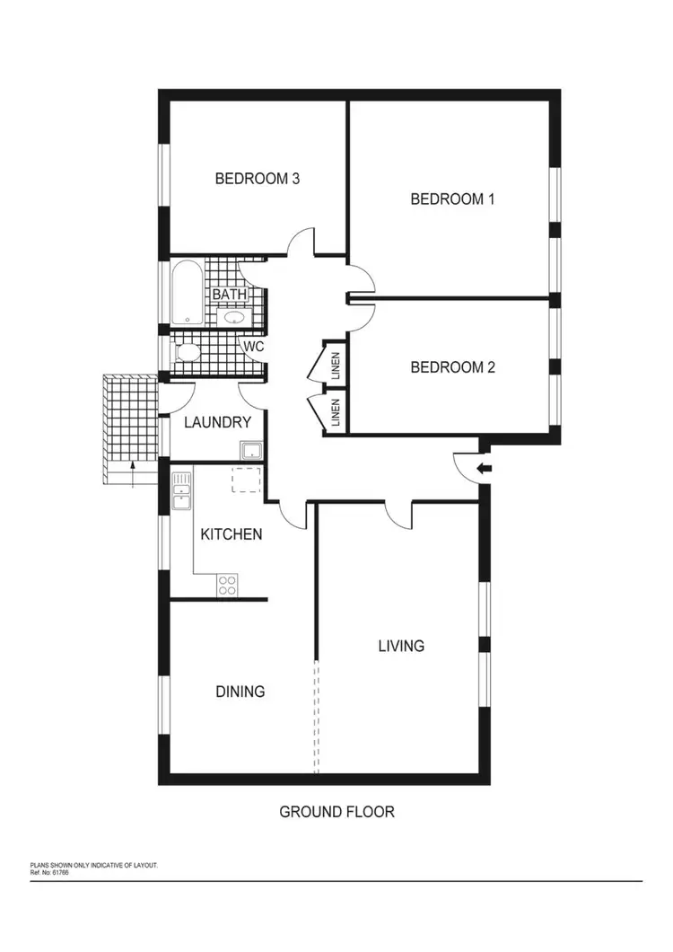 Floorplan of Homely house listing, 10 Eugenia Street, Rivett ACT 2611