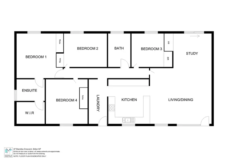 Floorplan of Homely house listing, 47 Standley Cres, Gillen NT 870