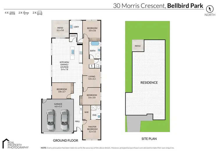 Floorplan of Homely house listing, 30 Morris Crescent, Bellbird Park QLD 4300
