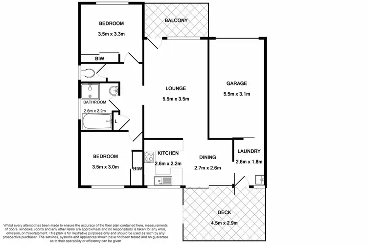 Floorplan of Homely unit listing, 3/132 North Street, Berry NSW 2535