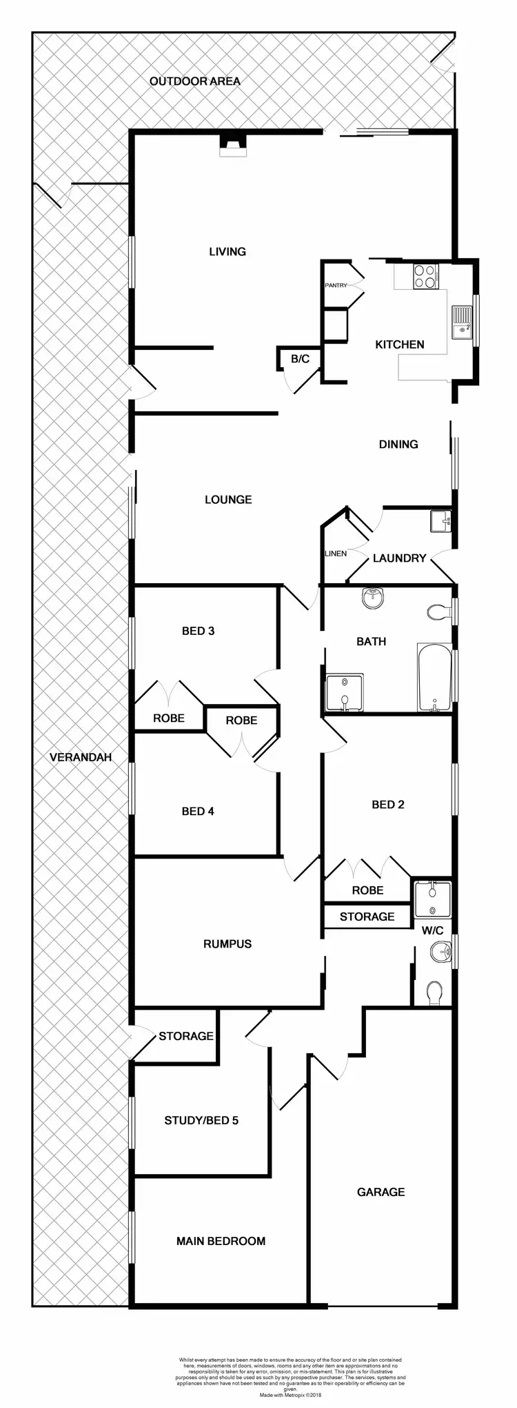 Floorplan of Homely house listing, 21 Ann Street, Wallalong NSW 2320