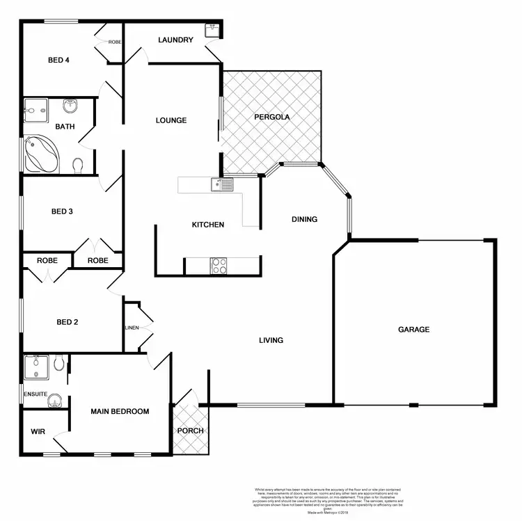 Floorplan of Homely house listing, 8 Monaghan Circuit, Ashtonfield NSW 2323