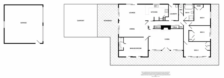 Floorplan of Homely house listing, 178 Martins Creek Road, Paterson NSW 2421