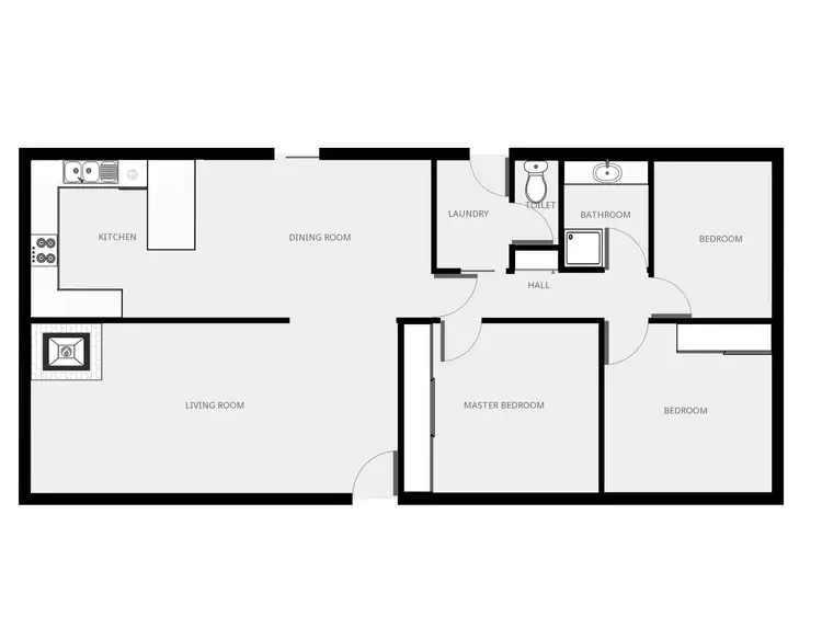 Floorplan of Homely house listing, 635 Wentworth Road - Calder Hwy, Yelta VIC 3505
