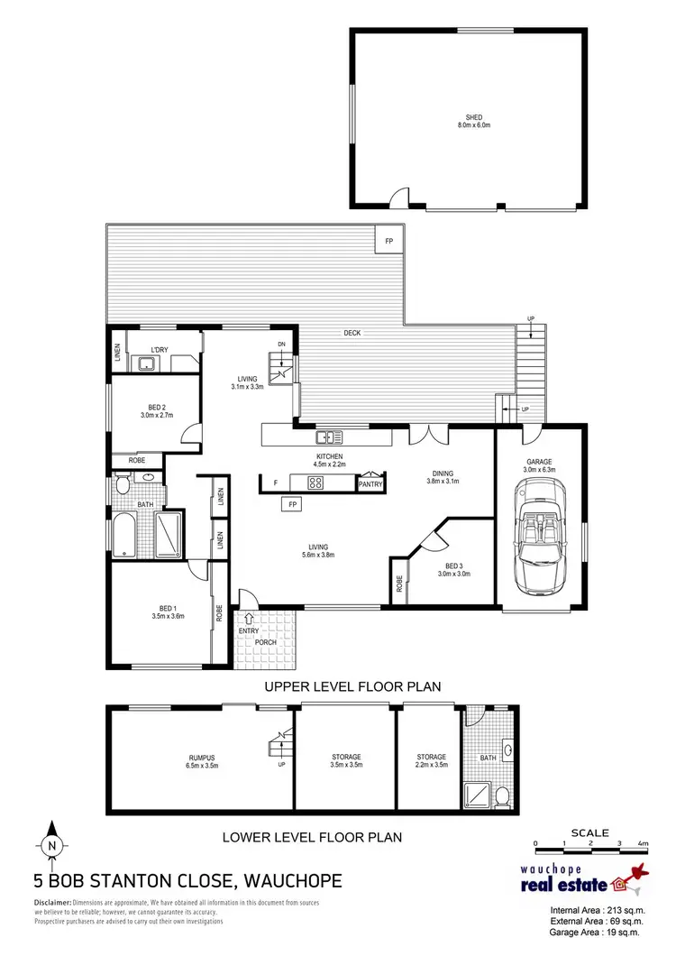 Floorplan of Homely house listing, 5 Bob Stanton Close, Wauchope NSW 2446