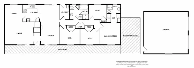 Floorplan of Homely house listing, 31A York St, Greta NSW 2334
