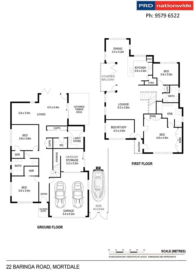 Floorplan of Homely house listing, 22 Baringa Road, Mortdale NSW 2223