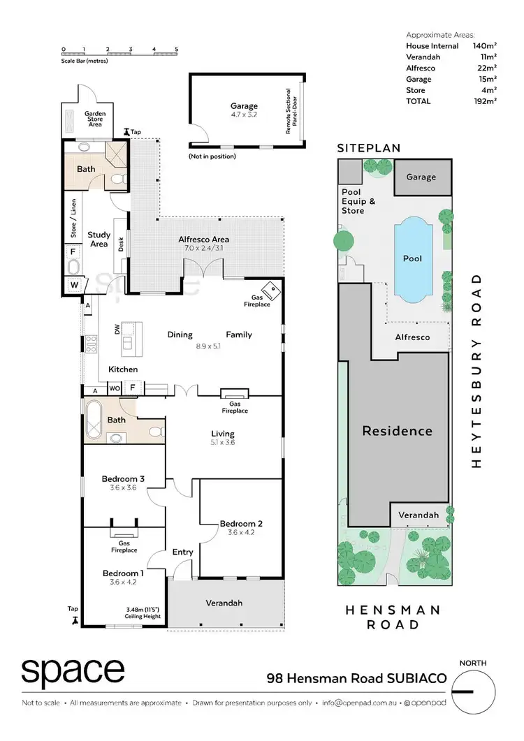 Floorplan of Homely house listing, 98 Hensman Road, Subiaco WA 6008