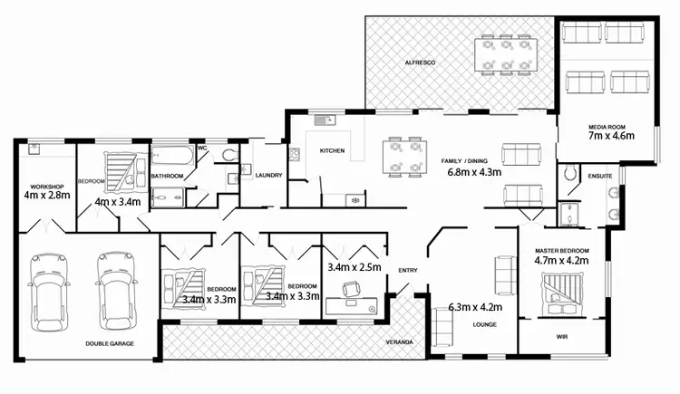 Floorplan of Homely house listing, 2-24 Crest Road, South Maclean QLD 4280