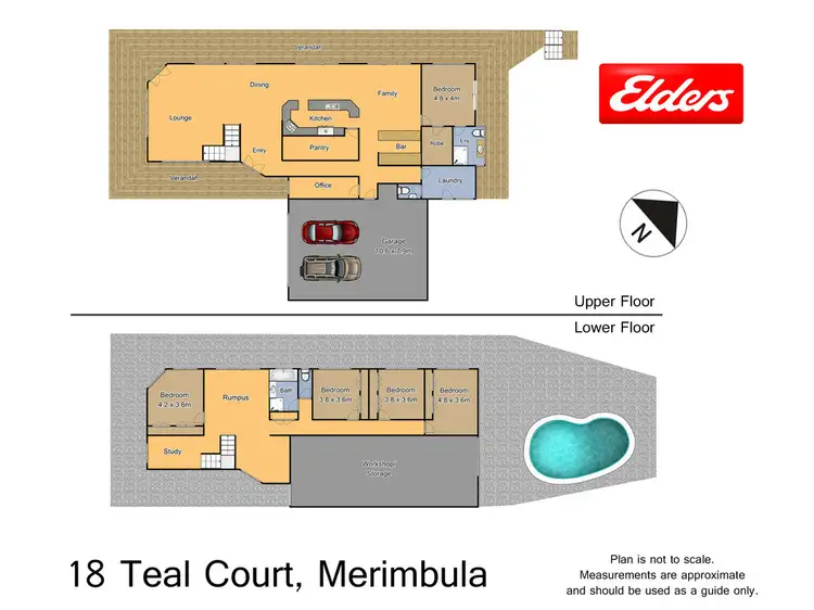 Floorplan of Homely house listing, 18 Teal Court, Merimbula NSW 2548