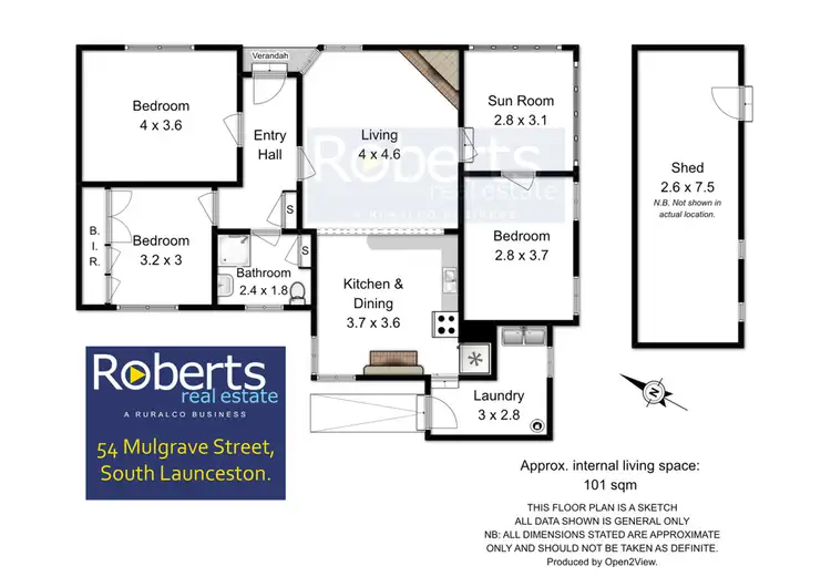 Floorplan of Homely house listing, 54 Mulgrave St, South Launceston TAS 7249