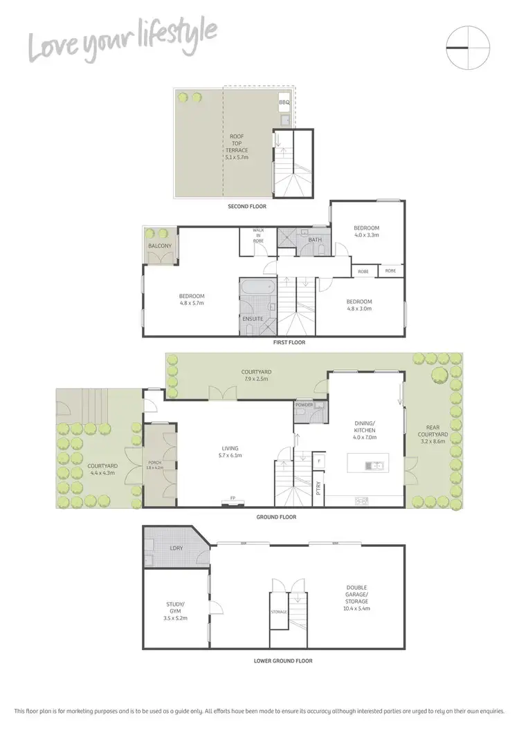 Floorplan of Homely house listing, 6 Catherine Street, Glebe NSW 2037