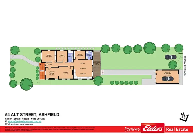 Floorplan of Homely house listing, 54 Alt Street, Ashfield NSW 2131