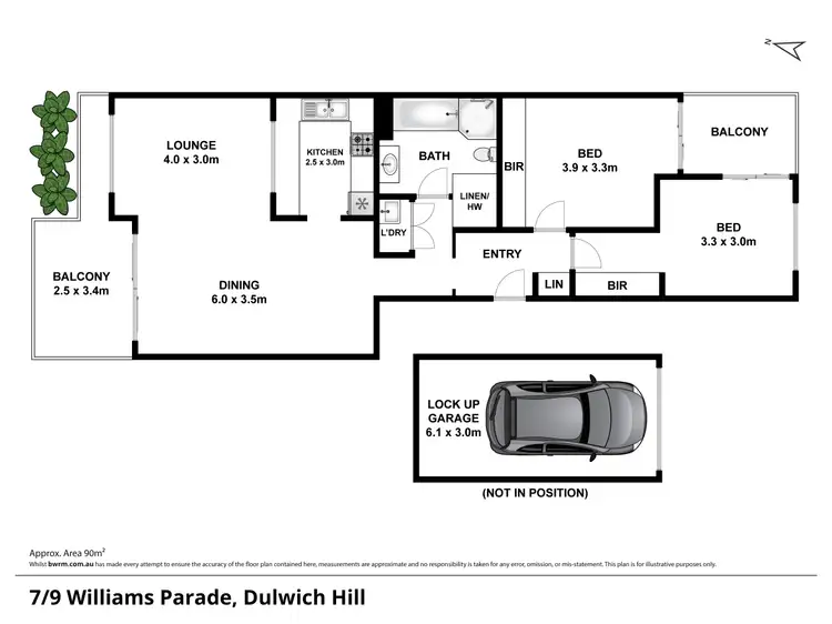 Floorplan of Homely apartment listing, 7/9 Williams Parade, Dulwich Hill NSW 2203