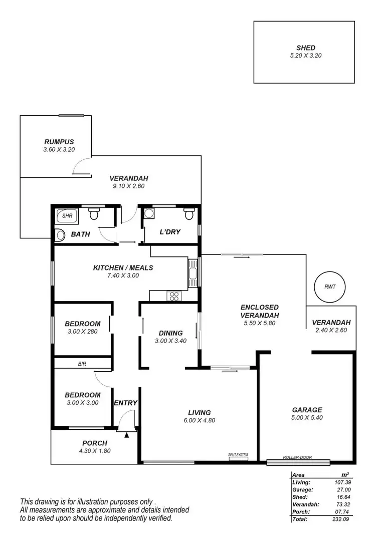 Floorplan of Homely house listing, 23 Waller Street, Mansfield Park SA 5012