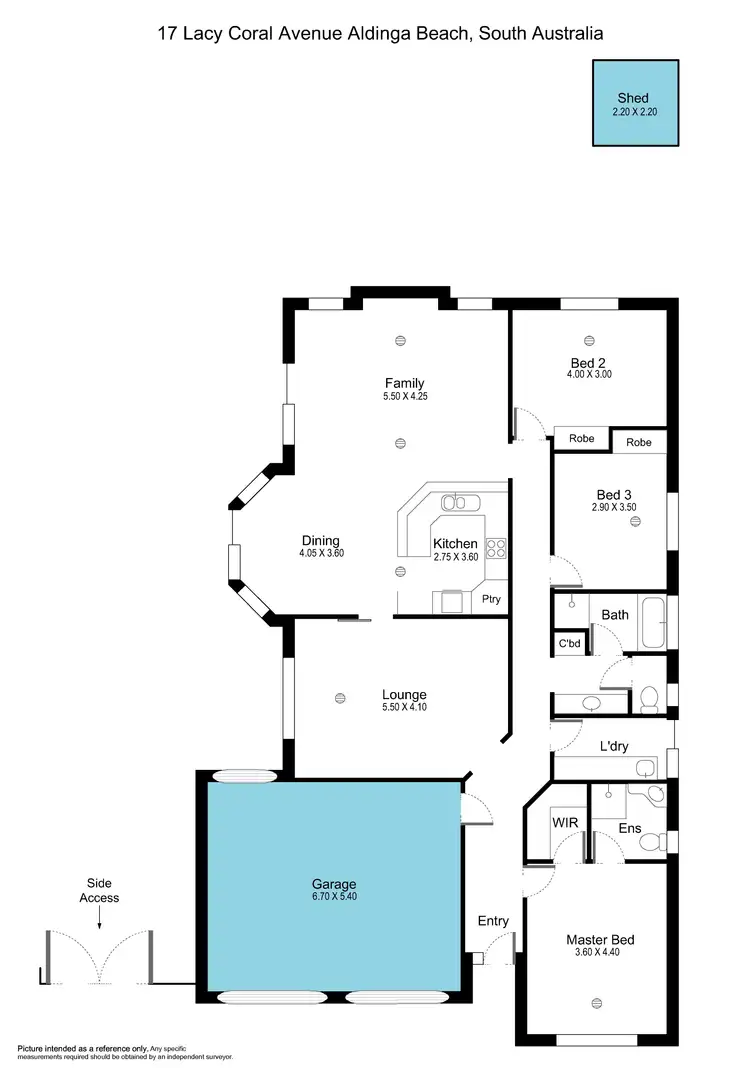 Floorplan of Homely house listing, 17 Lacy Coral Avenue, Aldinga Beach SA 5173