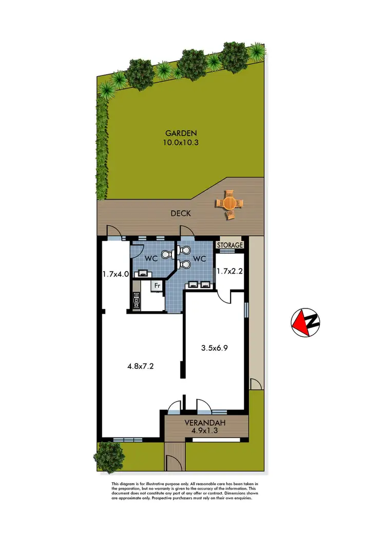 Floorplan of Homely house listing, Address available on request