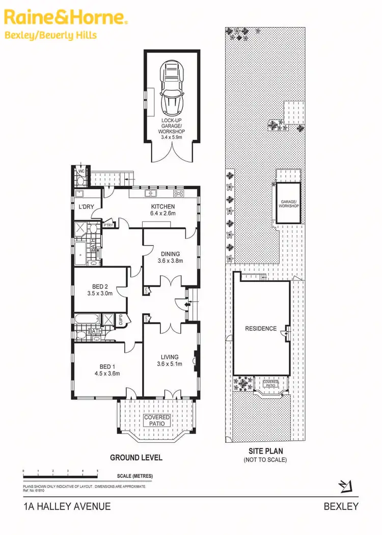 Floorplan of Homely house listing, 1a Halley Avenue, Bexley NSW 2207