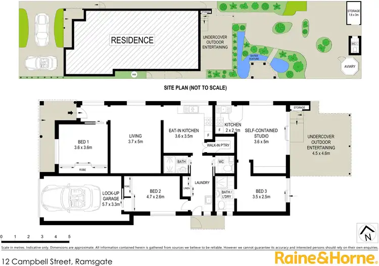 Floorplan of Homely house listing, 12 Campbell Street, Ramsgate NSW 2217