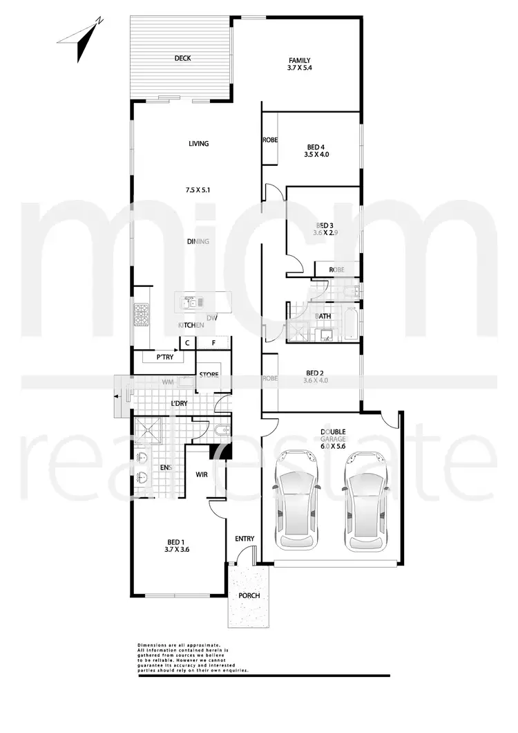 Floorplan of Homely house listing, 47 Anniversary Avenue, Wyndham Vale VIC 3024