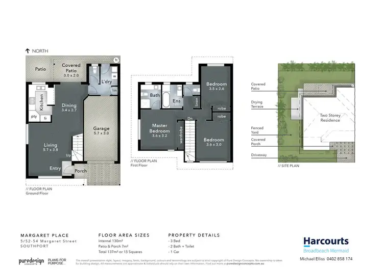 Floorplan of Homely townhouse listing, 5/52-54 Margaret Street, Southport QLD 4215