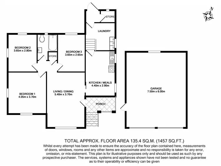 Floorplan of Homely house listing, 1 Jabiru Street, Inala QLD 4077