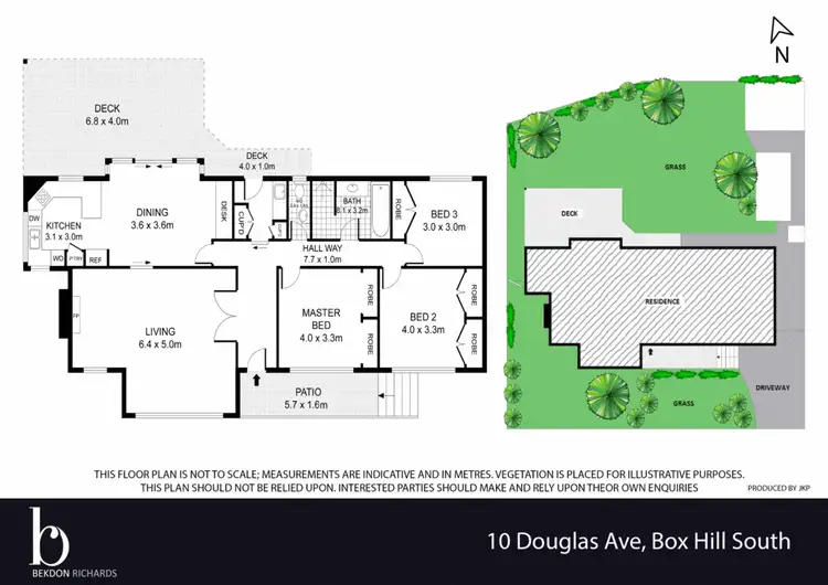 Floorplan of Homely house listing, 10 Douglas Avenue, Box Hill South VIC 3128