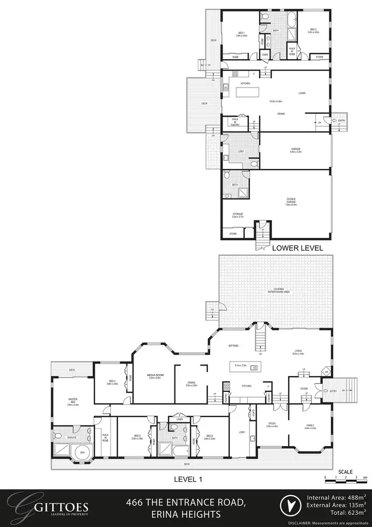 Floorplan of Homely rural property listing, 466 The Entrance Road, Erina Heights NSW 2260
