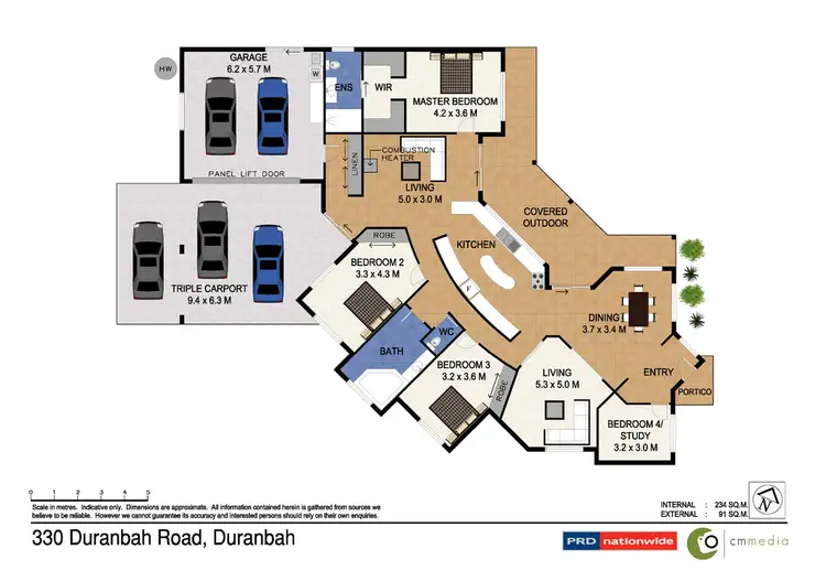 Floorplan of Homely house listing, 330 Duranbah Road, Duranbah NSW 2487