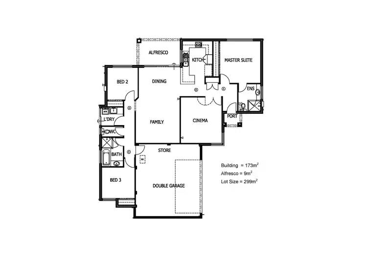 Floorplan of Homely house listing, 47B Bradley Street, Yokine WA 6060