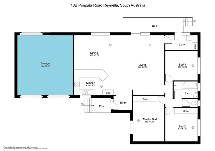 Floorplan of Homely house listing, 13B Pimpala Road, Old Reynella SA 5161
