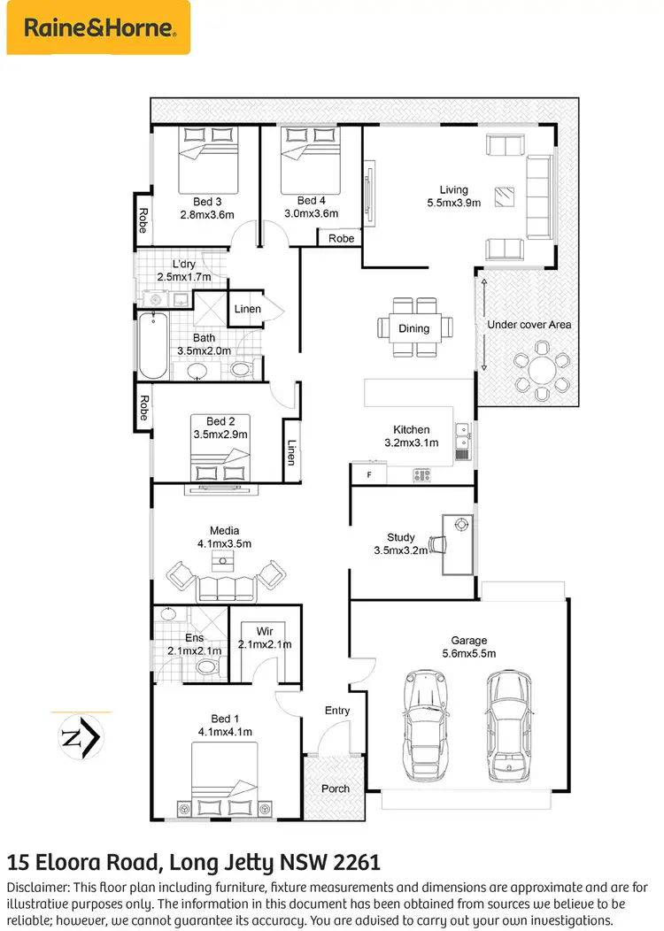 Floorplan of Homely house listing, 15 Eloora Road, Long Jetty NSW 2261