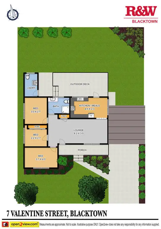 Floorplan of Homely house listing, 7 Valentine Street, Blacktown NSW 2148
