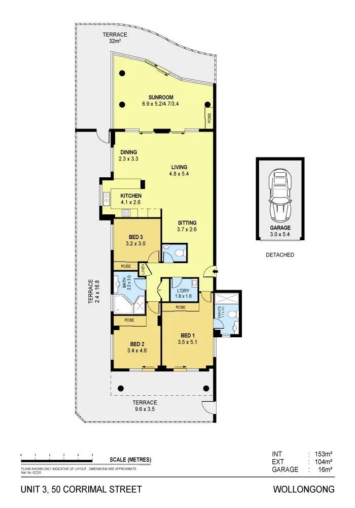 Floorplan of Homely apartment listing, 3/50-54 Corrimal Street, Wollongong NSW 2500