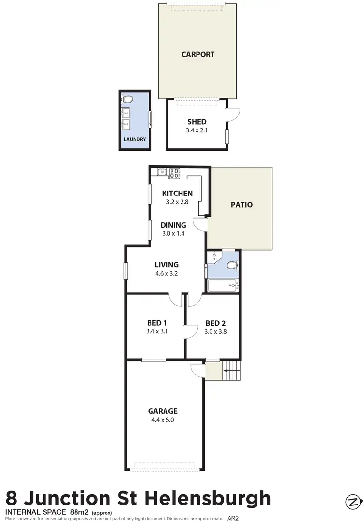 Floorplan of Homely house listing, 8 Junction Street, Helensburgh NSW 2508
