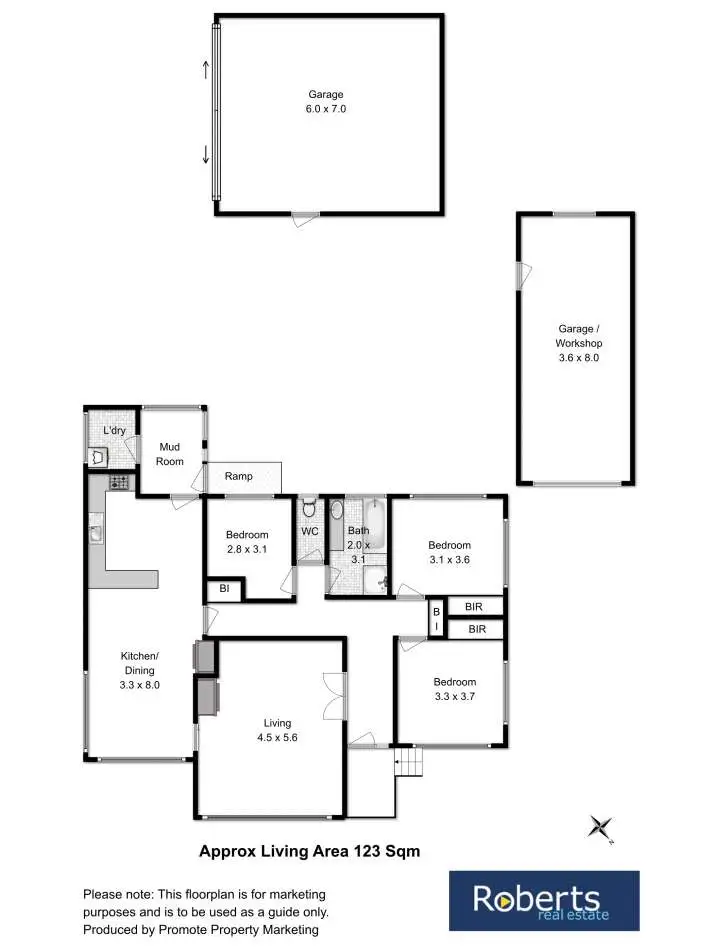 Floorplan of Homely house listing, 9 Stutzer Street, Oatlands TAS 7120