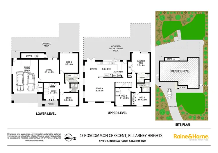 Floorplan of Homely house listing, 47 Roscommon Crescent, Killarney Heights NSW 2087