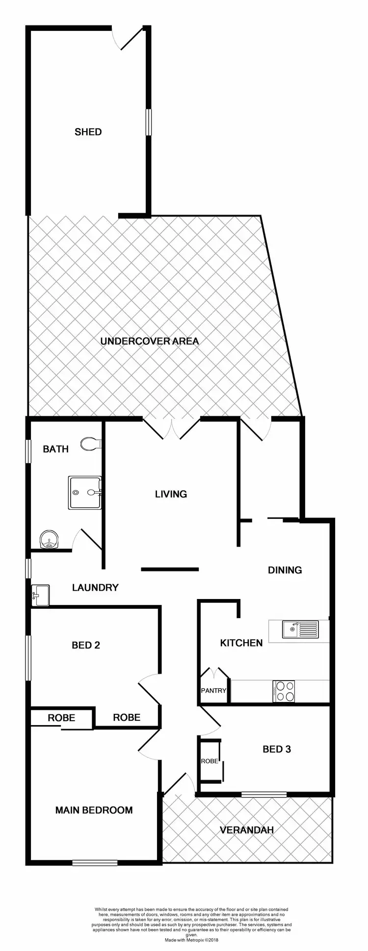 Floorplan of Homely house listing, 43 Swanson Street, Weston NSW 2326
