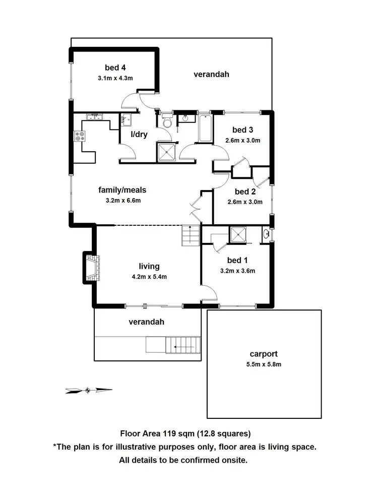 Floorplan of Homely house listing, 14 Middleton Drive, Woori Yallock VIC 3139